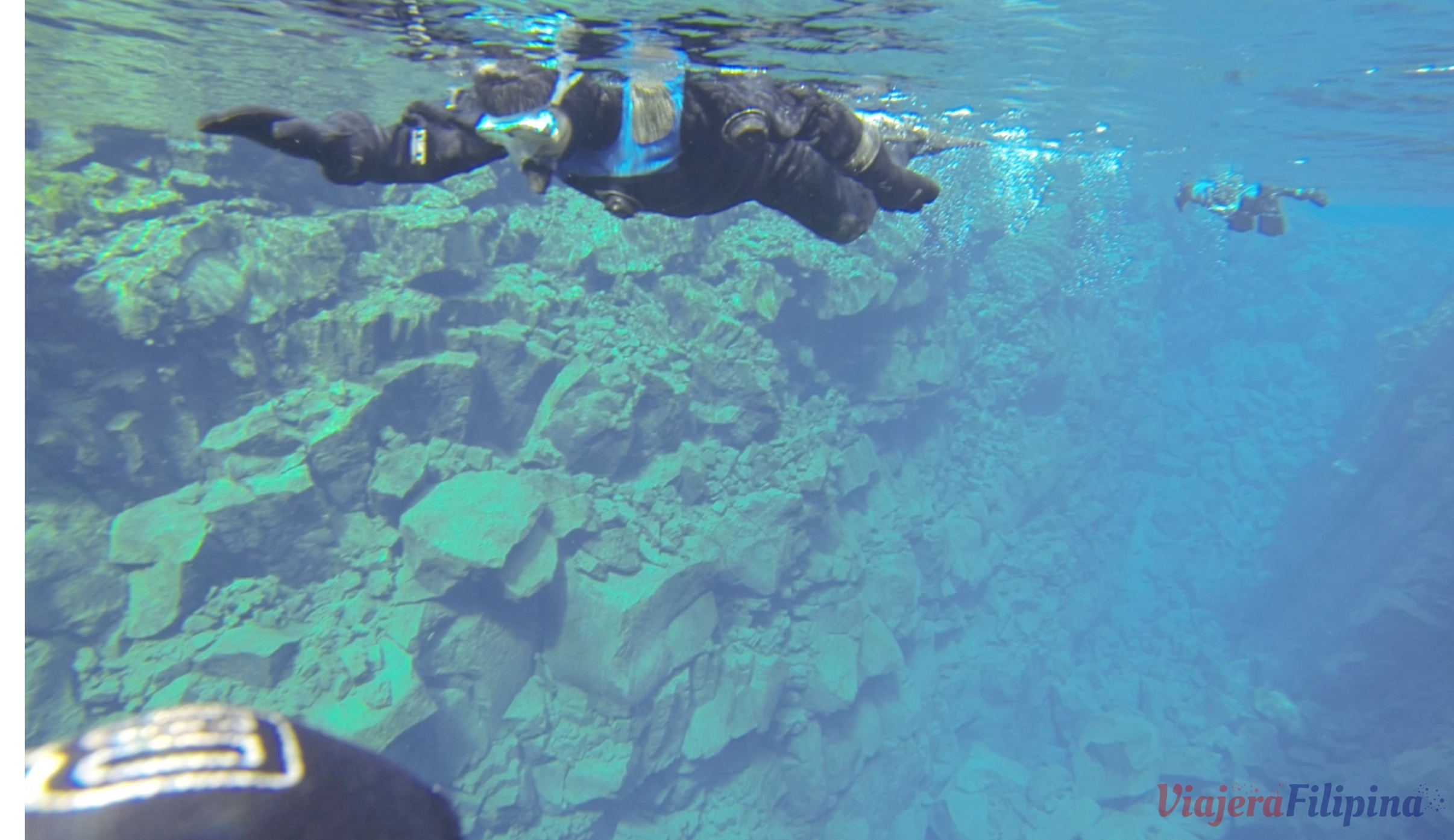 Snorkeling in the Silfra Fissure