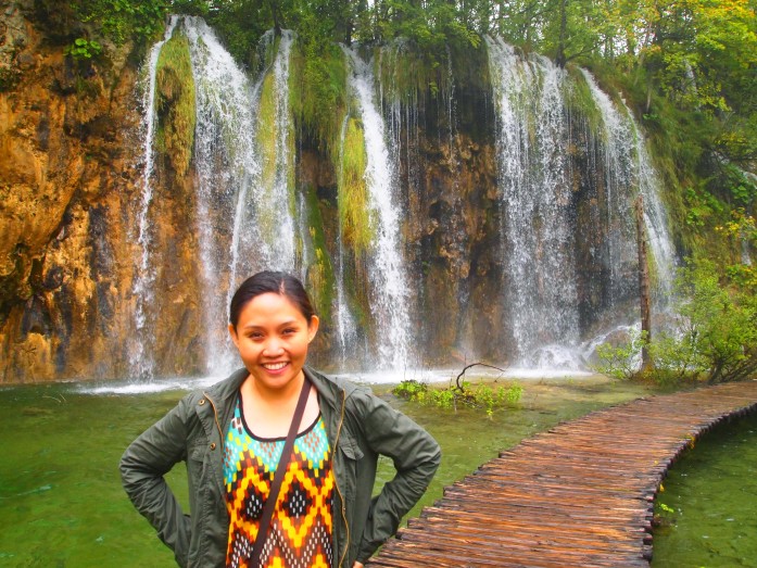 Viajera Filipina at Plitvice Lakes National Park 