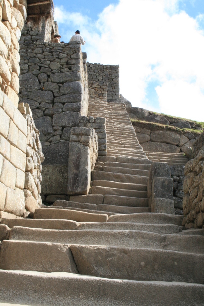 Machu Picchu stairs