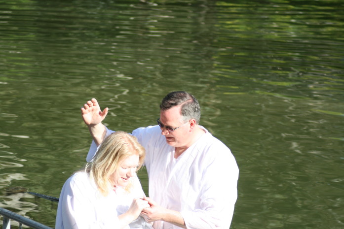 Baptism at the Jordan River