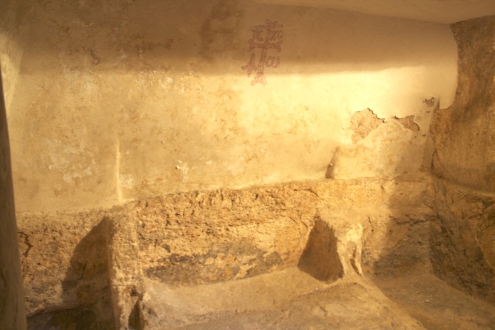 Could this be where Jesus laid and rose from the dead?