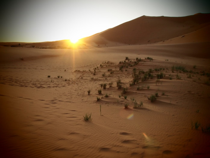 Sahara sunrise