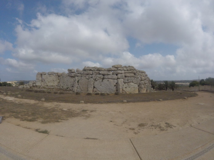 Ggantija Temple in Gozo, one of several ancient megalithic temple complexes in the country