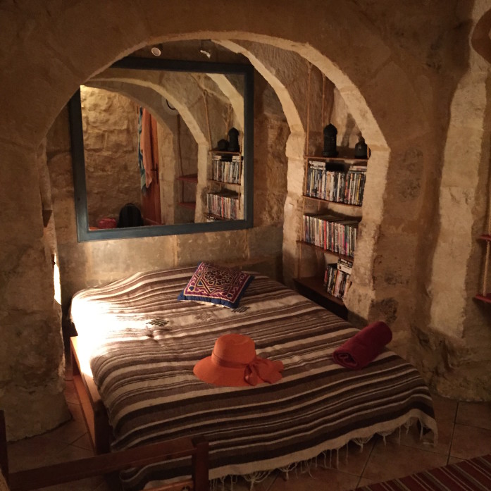 Cozy cave room