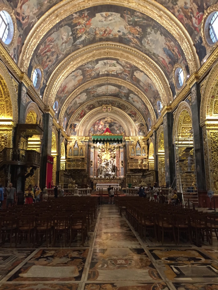 Inside St. John Co-Cathedral