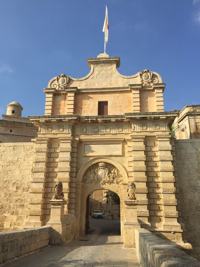 The City Gates of Mdina, which once stood for King's Landing in Season One of Game of Thrones