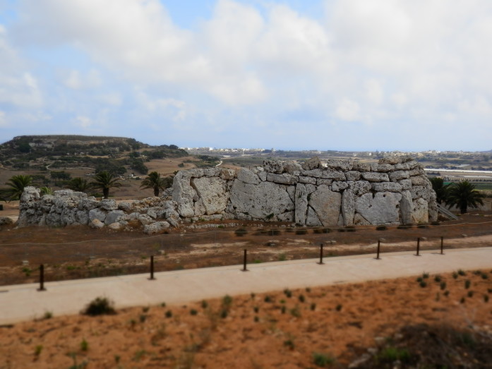 Ggantija Temple in Gozo, one of several ancient megalithic temple complexes in the country